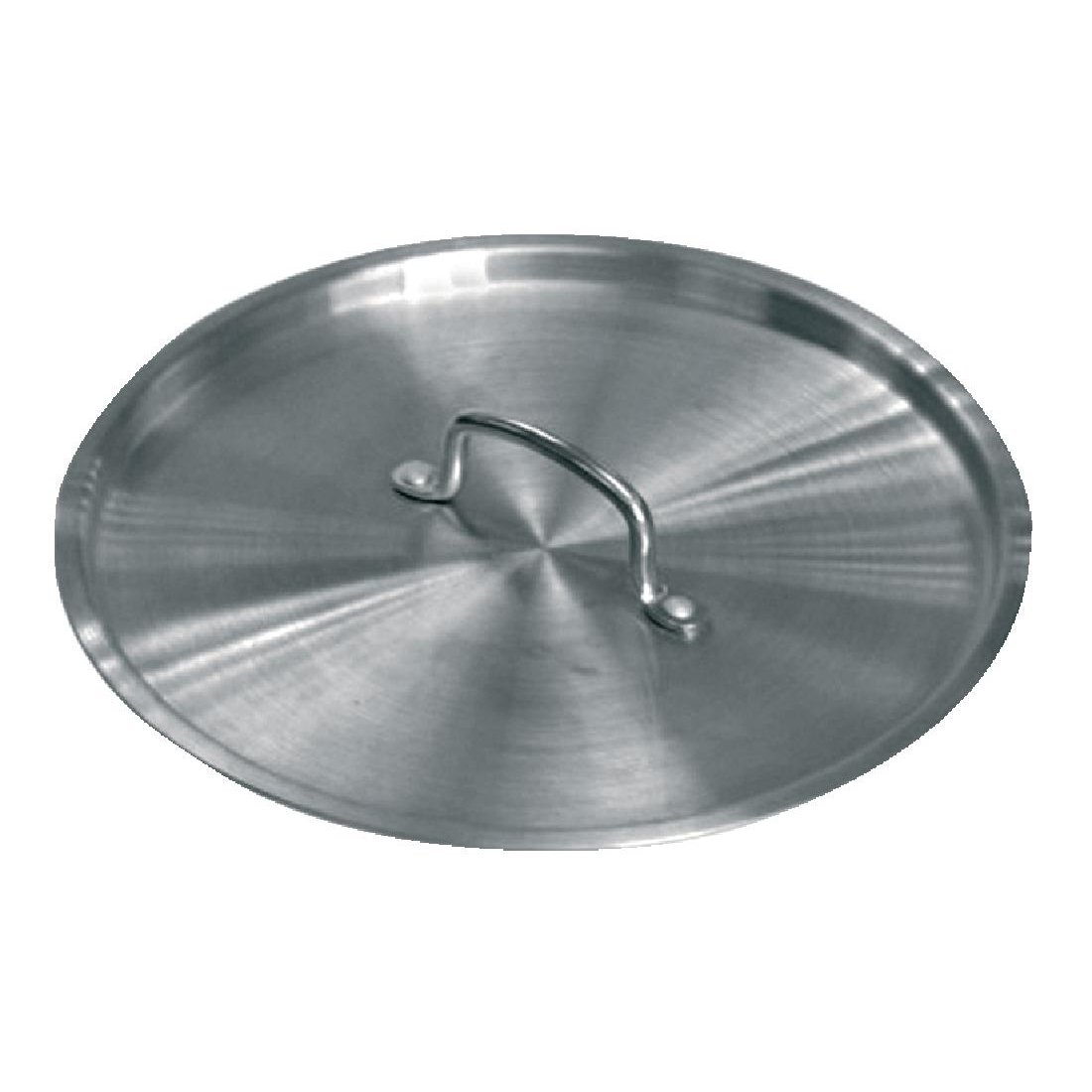 Vogue Aluminium Saucepan Lid 14cm - Casserole, Frying pan, Pot, Pan Replacement Lids Cover K470