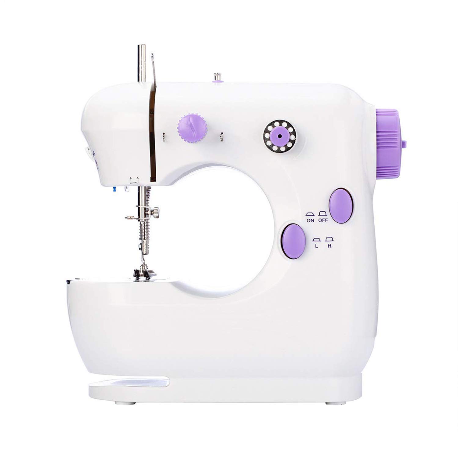 Buy Sewing Machine with Extension Table,Portable Mini Electric Handheld Sewing Machine(2Speed