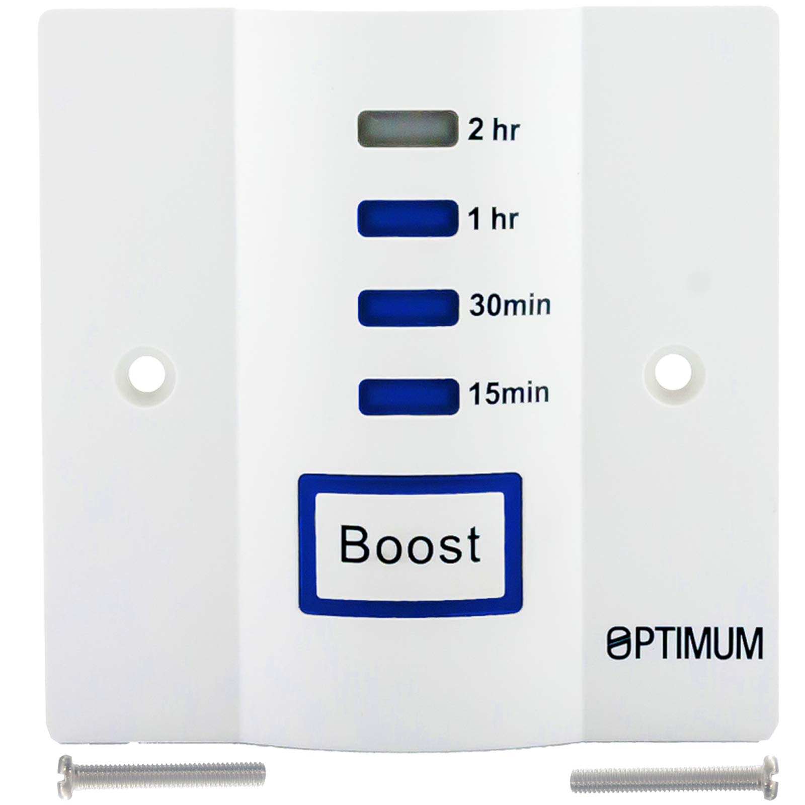 SPARES2GO Energy Saving 15 Minute to 2 Hour Electronic Boost Timer for Immersion Room Heater