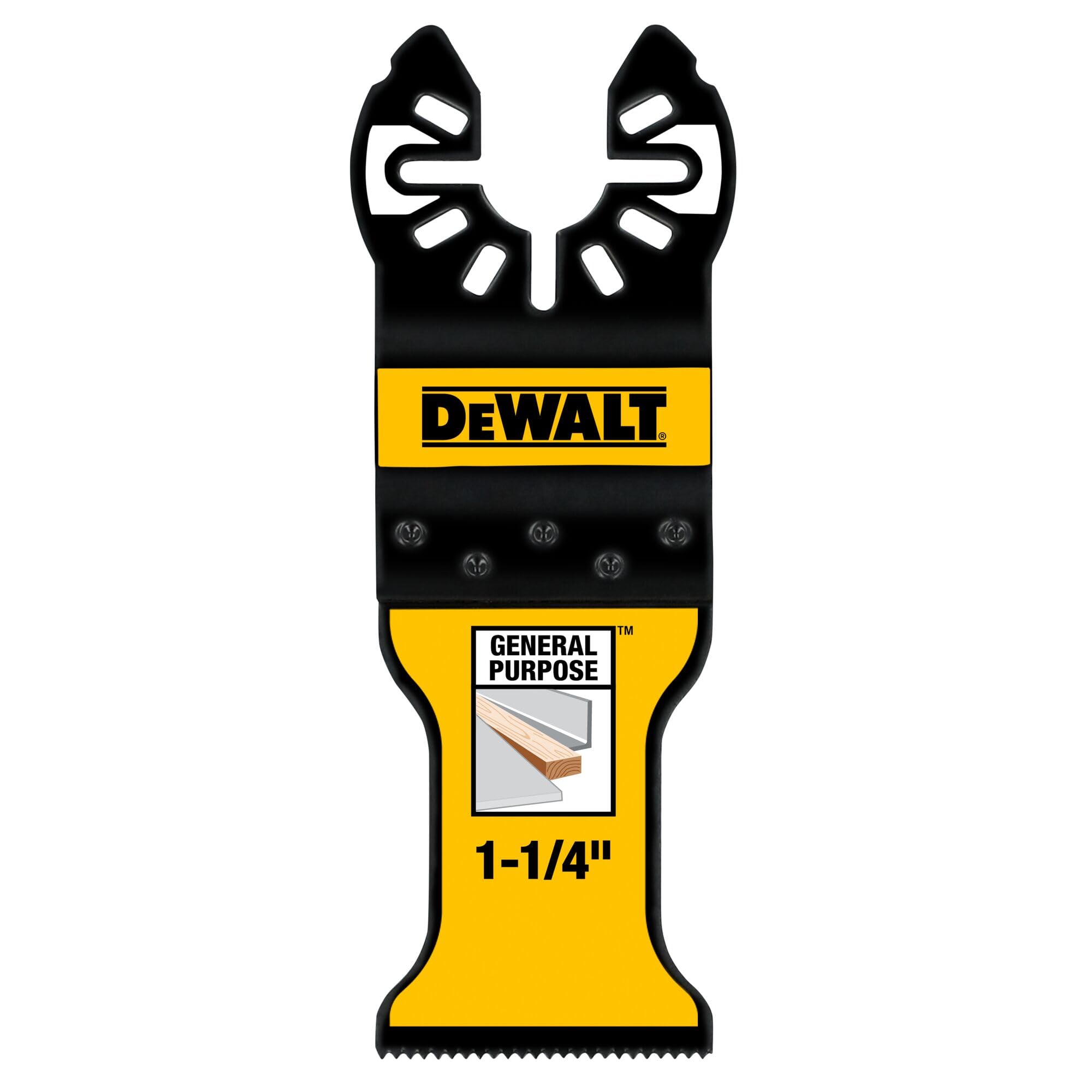 DEWALT Oscillating Tool Blades for Wood with Nails, 3-Pack (DWA4203-3),Black