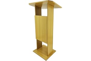FixtureDisplays® Wood (MDF) Podium Pulpit Lectern Reception 14302