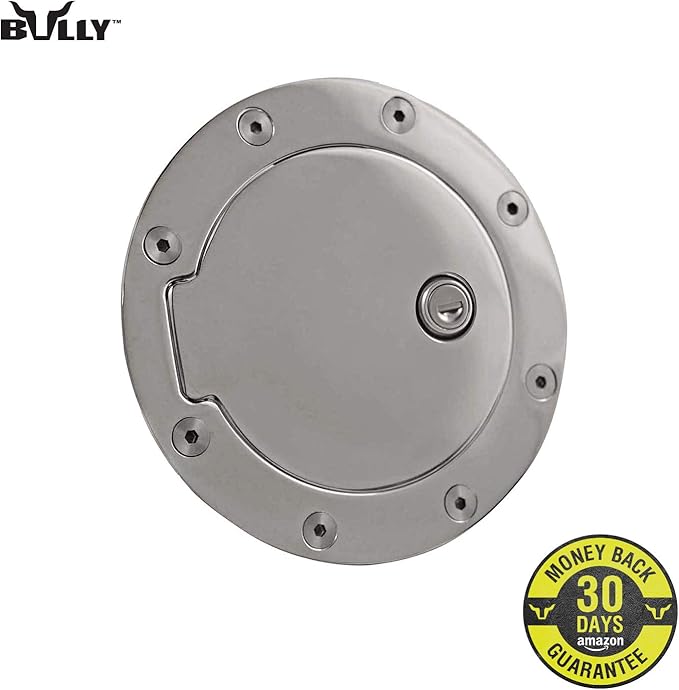 Bully GD103CK Chrome Fuel Door with Lock, Gas Tank Doors Amazon Canada