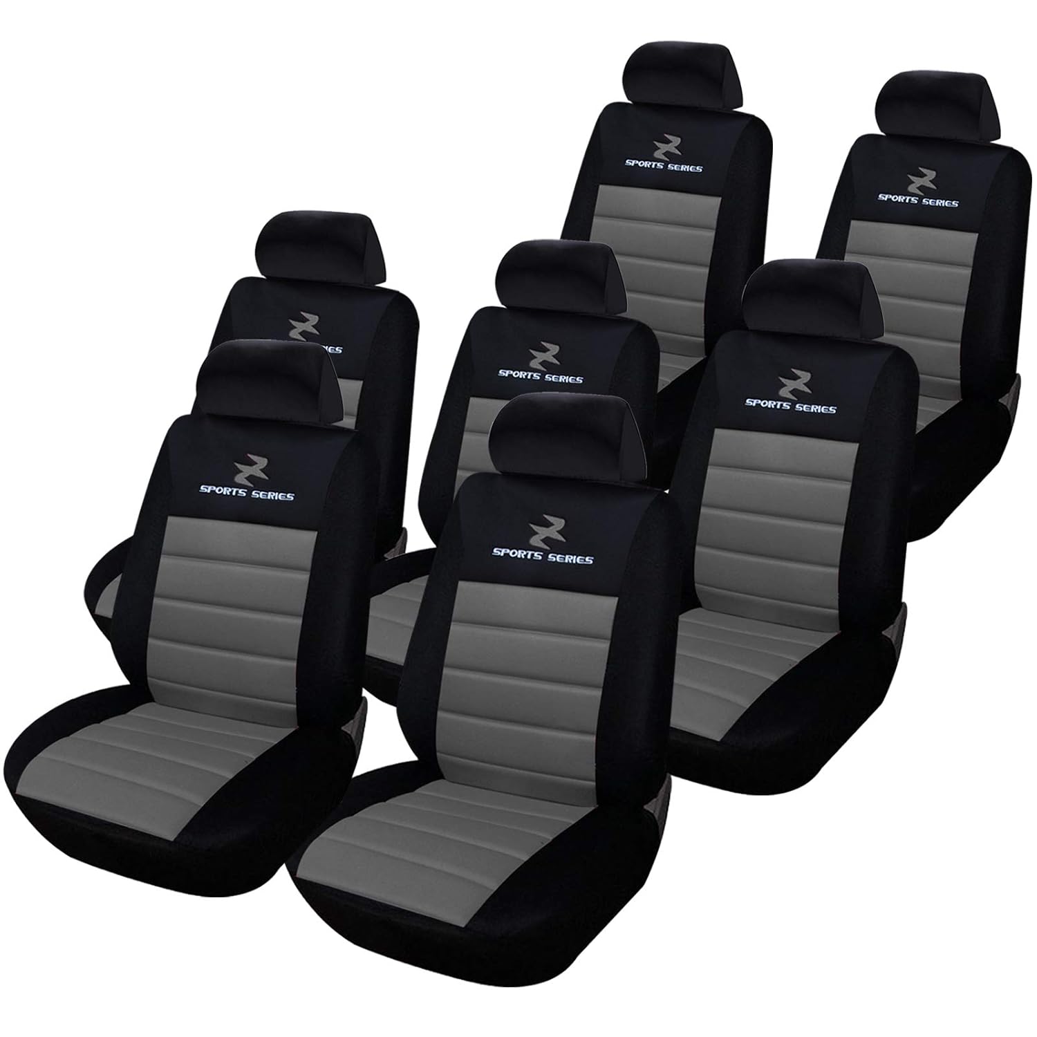 Soportes y fundas para asiento eSituro Clásicas Juego de Fundas para