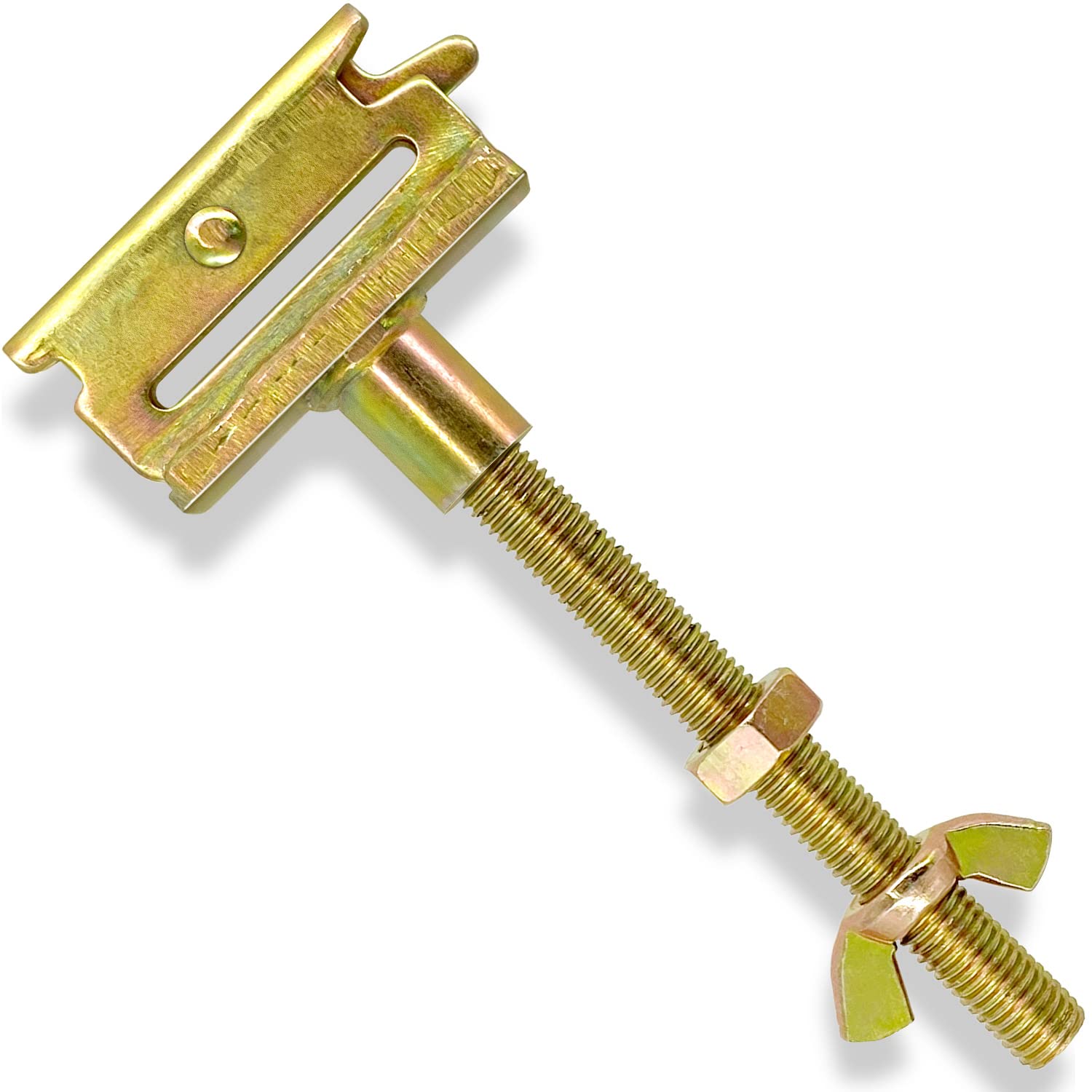 Photo 1 of 1 Pack E Track Spare Tire Holder Mount for X-Track Tie Down Anchor Points Bolt Hanger Spare Wheel Carrier Etrack Rail System Accessories for Enclosed Trailers, Flatbed, Trucks, Semis, Garages