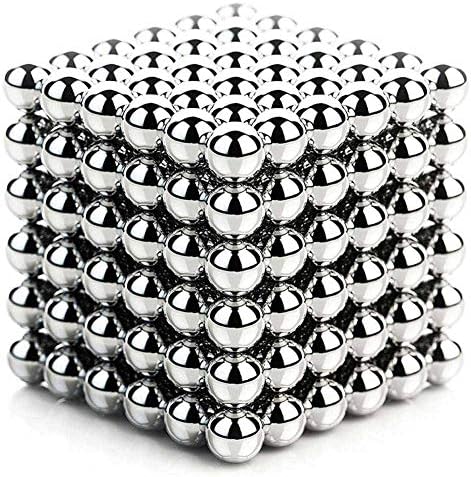 CPSYUB Upgraded 5MM 216 Pieces Magnets Building Blocks Fidget Gadget Toys for Sculpture Stress Relief Magnet for Intelligence Development Office Desk Toy for Adults