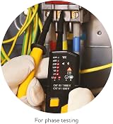 Martindale VT25 Voltage Continuity Tester 12-690V AC/DC Yellow LED Torch view 2