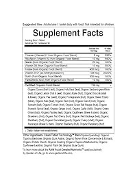 Garden of Life mykind Complejo B con acido fólico, suplemento alimenticio orgánico y natural...
