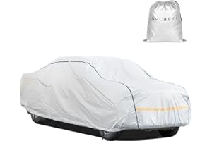WMCHEYI Pickup Truck Cover Waterproof All Weather, Outdoor Sun UV Rain Pickup Protection,6 Layer Heavy Duty Truck Cover, Length Up to 246 Inch(246"*79"*78")
