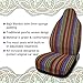 uxcell Universal Auto Car SUV Durable Soft Baja Bucket Seat Cover 1Pcs