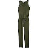 Daily Ritual Women's Supersoft Terry Sleeveless Scoopneck Jumpsuit