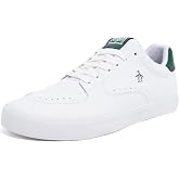 Original Penguin Men's Leather and Suede Fashion Sneakers Classic Low Top Casual Lace Up Lifestyle Shoes
