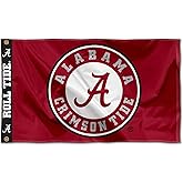 College Flags & Banners Co. Alabama Crimson Tide Printed Header 3x5 Foot Banner Flag