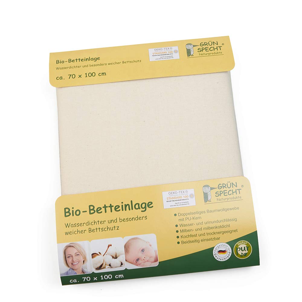 Grünspecht 616 00 Organic Bed Liner 'Totally Natural 70 x 100 cm
