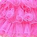 WNQY Girls Surprise Princess Shirt and Skirt Set Doll Dress for Doll Surprised (140/6-7Y, Rose)
