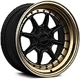 XXR 025680863 002.5 16X8 4-100/4-4.5 Flat Black/Bronze Lip