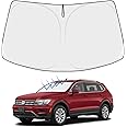 Proadsy Front Windshield Sun Shade Foldable Sunshade Protector Custom Sun Visor Fit 2009-2017 Volkswagen VW Tiguan Accessories 2025 Upgrade