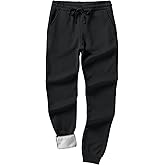 Weintee Women's 36" Inseam Tall Joggers Fleece Pants Sherpa Lined Sweatpants