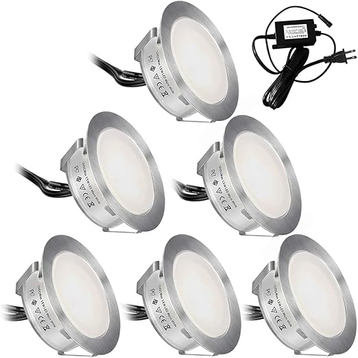 Recessed Led Deck Lights Kits 6 Pack Smy Upgrade Version In