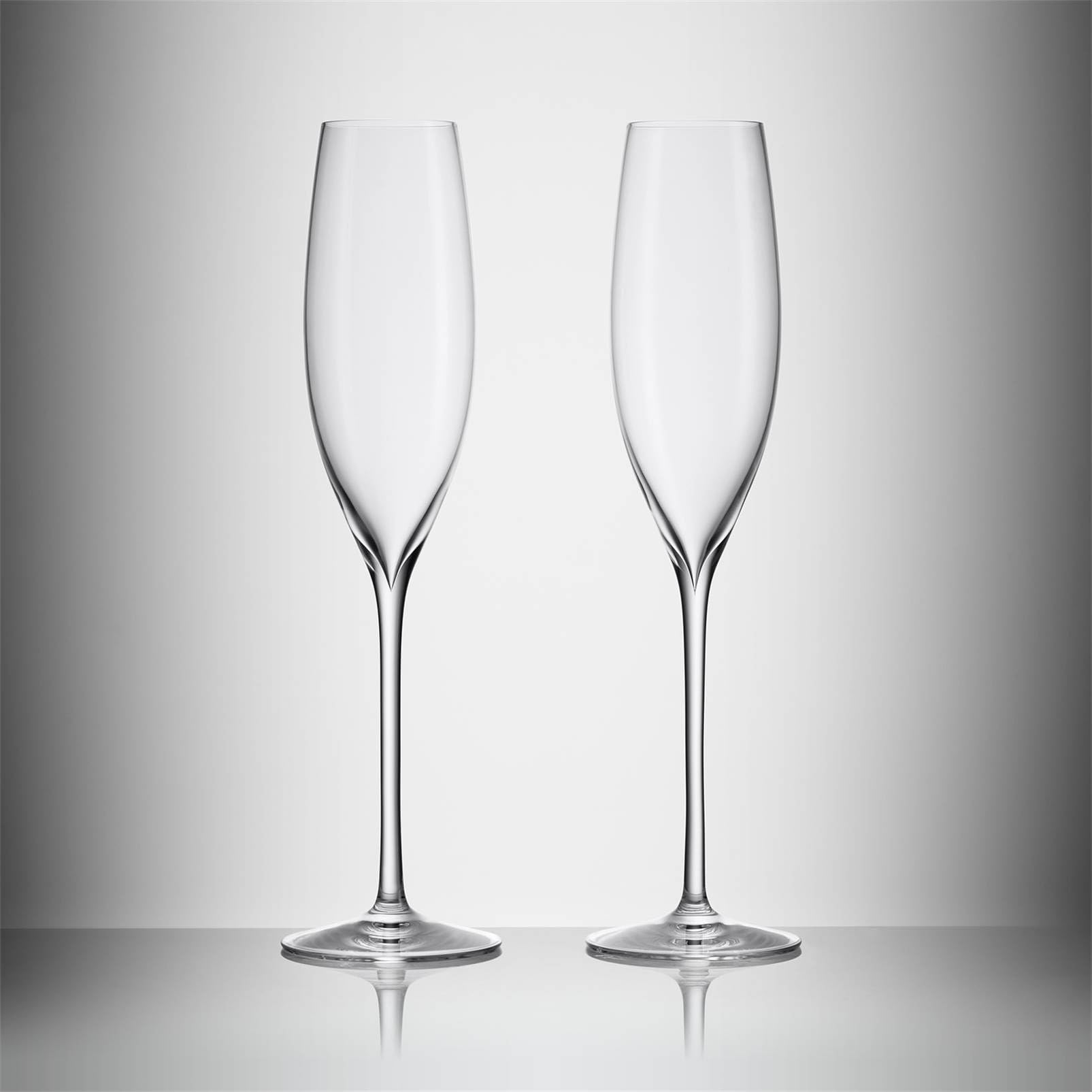 Waterford Elegance 40001101 Classic Flute Pair 240ml, Crystal