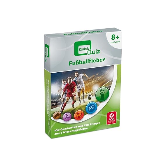 ASS Altenburger 22509663 - Quick Quiz Fuß?ballfieber