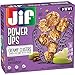 Jif Power Ups Variety Pack (30 Count) – Chewy Granola Bars, Creamy Peanut Butter, Salted Caramel, Chocolate, Banana and Creamy Clusters, Peanut Butter and Apple Cinnamon - Snacks With No Corn Syrup