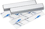4 Pcs Neodymium Bar Magnets 50x10x3mm with Adhesive Strips