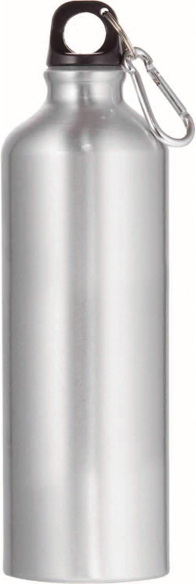Vishal Enterprise Aluminum Fast Cooling Aluminium Bottle for Buttermilk/Juice/Protein Shake/Curd, 500 ml (Black)