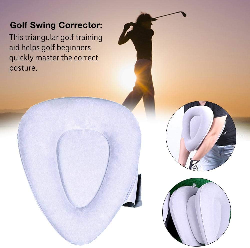 etateta Golf Swing Trainer, Training Aid Triangle Golf Swing Posture Corrector, Swing Gesture Practice Tool, Golfing Training Equipment Accessory Generous