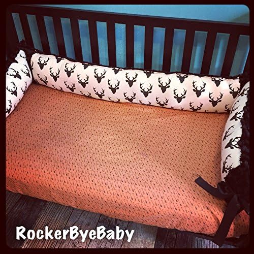 Custom Crib sheet for a standard crib or toddler bed - any print you can dream up. Skulls, guitars, arrows, deer, aztec, chevron, stripes.