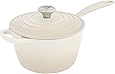 Le Creuset Enameled Cast Iron Signature Saucepan, 2.25 qt., Meringue