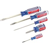 CRAFTSMAN Screwdriver Set, Slotted/Flat Head, 5Piece (CMHT65032)