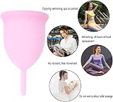 HURRISE Menstrual Cup - Reusable Silicone, 3 Colors, L Size #2 view 6
