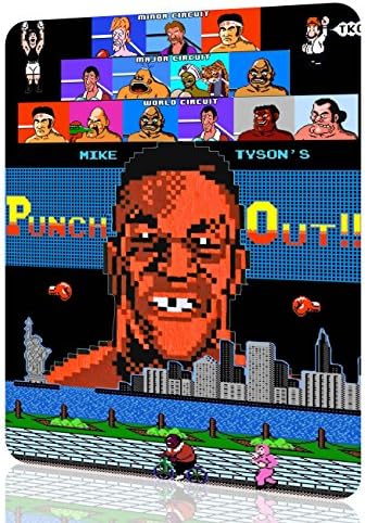 Metal Tin Sign Punch Out Mike Tyson Video Game Nintendo Arcade Retro Vintage Decor Art