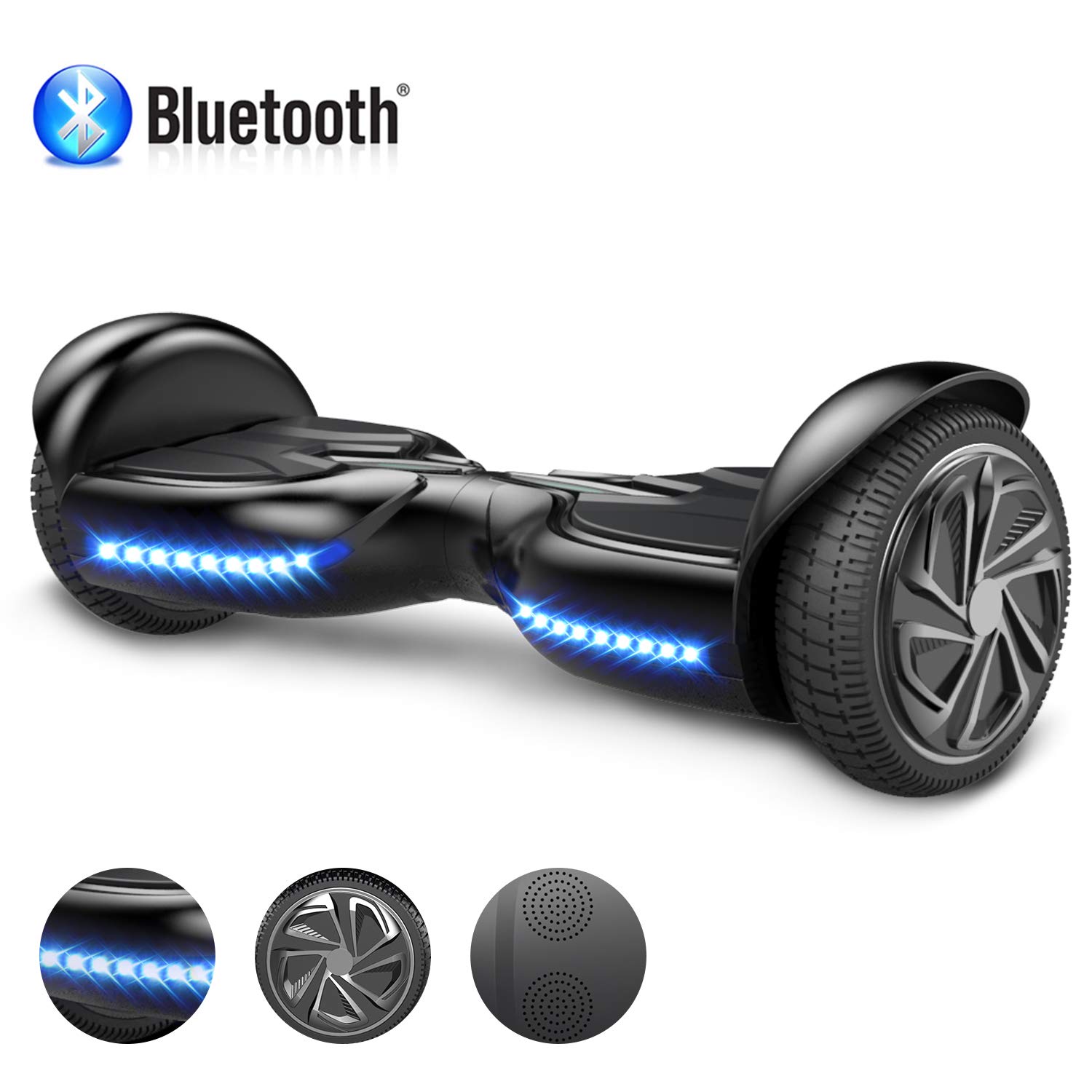 Accessorio Sedile per Hoverboard, Hoverkart, Divertimento per Bambini, Compatibile con Hoverboard da 6.5/8/10