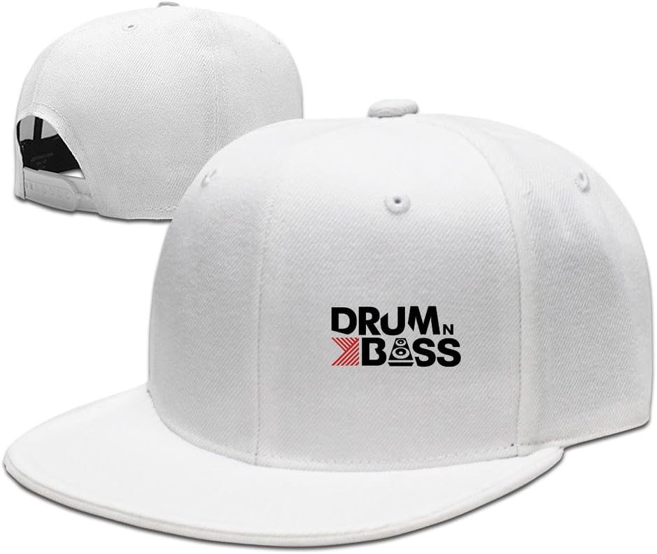 Custom Unisex Adjustable Fashion Drum N Bass Snapback Flat Hip-hop Hat One Size