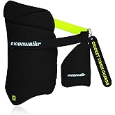 moonwalkr Thigh Guard 2.0 Cricket Batsman Black