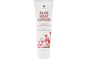 FOREVER LIVING PRODUCTS Forever Living - Forever Aloe Heat Lotion with Menthol & Eucalyptus Fragrance - Relaxation and Skin Nourishment - Vegan-Friendly Formula - 4 fl oz.