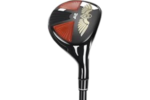 Bybomya G Series Hybrid Golf Clubs for Men, 3,4,5 PW Hybrid Utility Golf Clubs with Graphite Shafts and Head Cover, Right Hand Men's Golf Hybrid, Regular Flex, Single