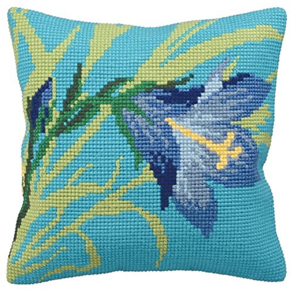 Collection D'Art Cross Stitch Cushion: Wild Lily