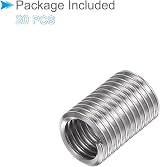 CoCud 5/16-18 UNC 3D Wire Thread Inserts 304 Stainless Steel Helical 20pcs view 5