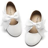 Felix & Flora Toddler Flower Girl Dress Shoes - Girl Ballet Flats Party School Shoes Wedding