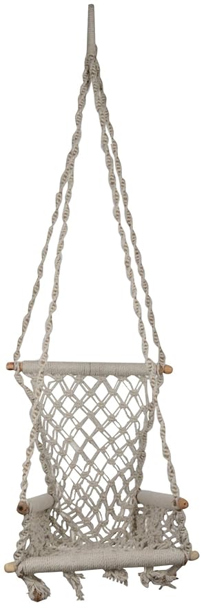 Curio Centre Home Swing (140 cm X 45 cm X 45 cm, White)