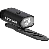 LEZYNE Mini Drive LED Front Bicycle Light | IPX7 Waterproof, Water-Resistant USB-C Charging Port, Integrated Strap - 400/450 Lumen Options
