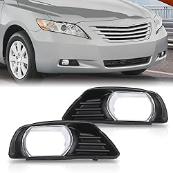 G-PLUS Front Bumper Fog Lights Covers Trim Driver