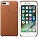 Apple Leather Case for iPhone 7 Plus - Saddle Brown