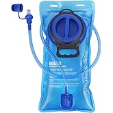 Replacement Hydration Bladder Compatible with Camelbak Backpack, 2L Water Bladder for Hiking Backpack, No Leakage Water Reservoir Storage Bag, with Large Opening, for Camping, Cycling and Running