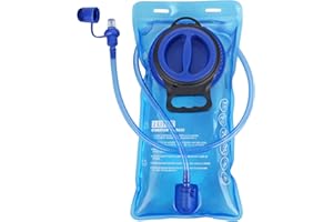 EISZHJK Replacement Hydration Bladder Compatible with Camelbak Backpack, 2L Water Bladder for Hiking Backpack, No Leakage Water Reservoir Storage Bag, with Large Opening, for Camping, Cycling and Running