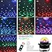 Disco Ball LED Light Sound Activated Party Light Strobe Party 3W Light with Remote Control for Stage/ DJ / Bar /Club /Karaoke
