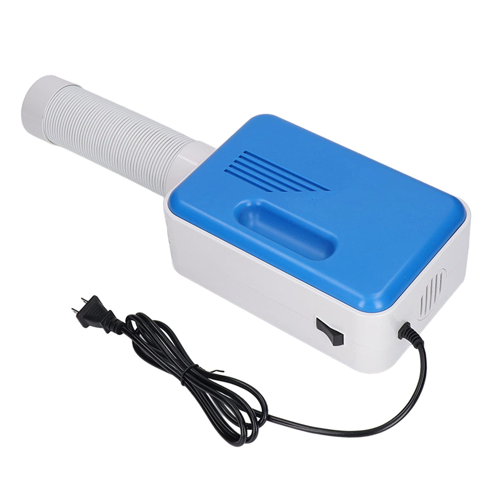 Portable Clothes Dryer, US Plug 110V Portable Electric Clothes Dryer Mini Key Control 600W for Baby Clothes for Household for Outdoor for Pet Clothes (Blue)