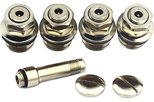 4Pcs Metal Wheel Scooter Valve Stem Invisible Tire Valve Stems Car Tyre Tire Valve Stems with Caps Tire Modification Accessor